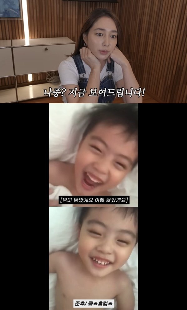 이민정, '이병헌 붕어빵' 子 준후 영상 공개…누구 닮았나요?