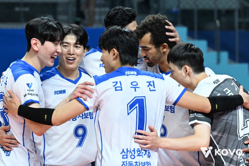 삼성화재 선수들. (KOVO 제공)
