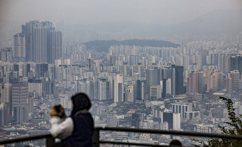 서울 아파트 단지 모습. 뉴시스 자료사진.