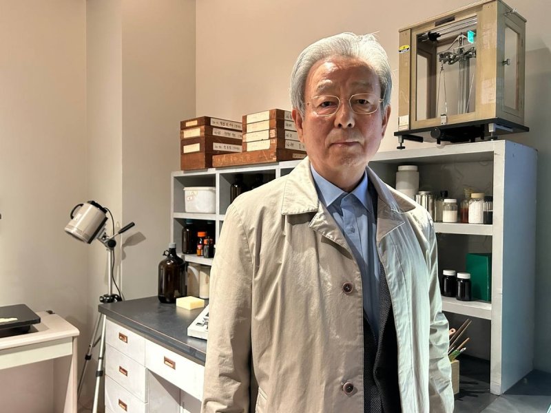 '1세대 문화유산 보존과학자' 이오희 명예회장 (출처=연합뉴스)