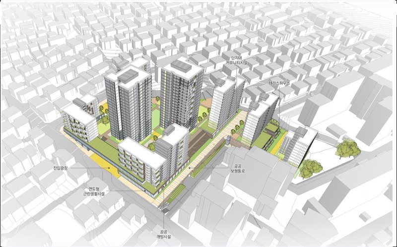 목2동 232번지 일대 조감도 (출처=연합뉴스)