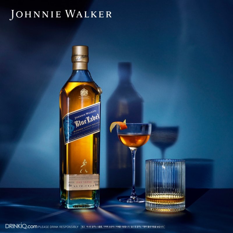 [서울=뉴시스] 'APEC CEO 서밋 2025 환영만찬'에 소개된 디아지오의 스카치 위스키 '조니워커 블루'(사진=디아지오코리아 제공) *재판매 및 DB 금지