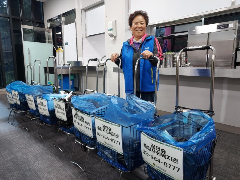 20년간 취약계층 끼니 챙긴 이복단씨 '서울시 봉사상' 대상 (출처=연합뉴스)