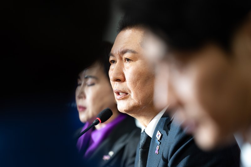 정청래 더불어민주당 대표가 29일 서울 여의도 국회에서 열린 최고위원회의에서 모두 발언을 하고 있다. 2025.10.29/뉴스1 ⓒ News1 유승관 기자