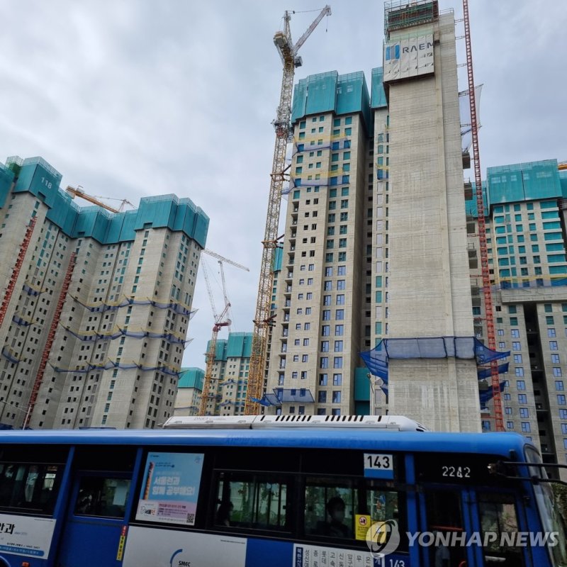 아파트 건설현장 (출처=연합뉴스)