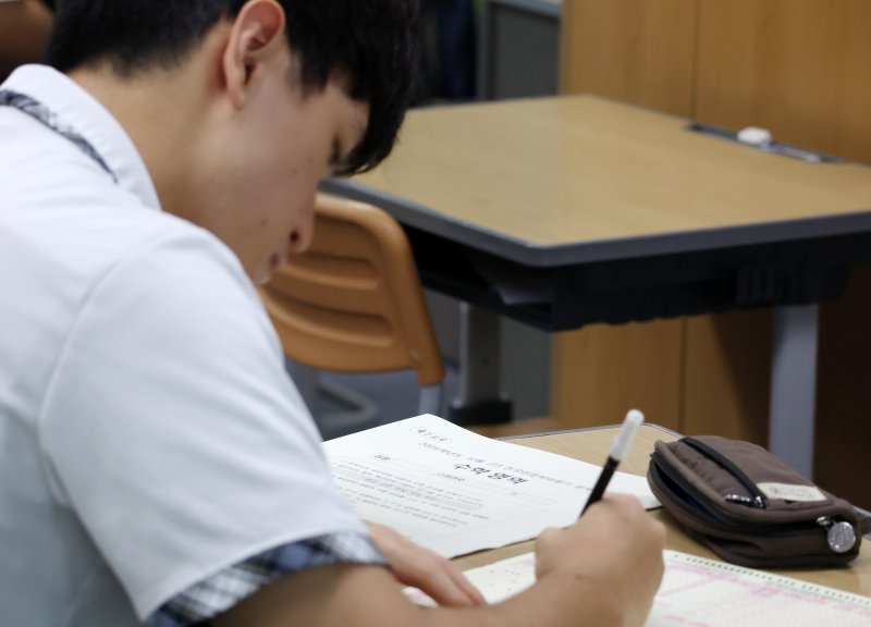 학생들이 시험을 치르고 있다. (사진 내용은 기사와 무관함) /뉴스1 ⓒ News1 유경석 기자