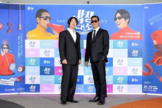 장혁(왼쪽), 박준형