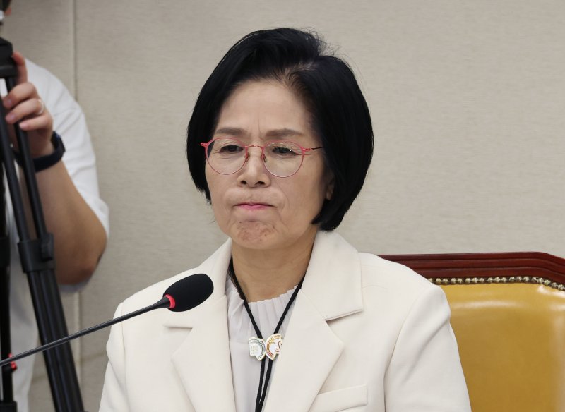 해외 바카라 사이트 국회 과학기술정보방송통신위원회 위원장이 29일 오후 서울 여의도 국회에서 열린 과학기술정보방송통신위원회 국정감사에서 감사를 주재하고 있다. 뉴시스