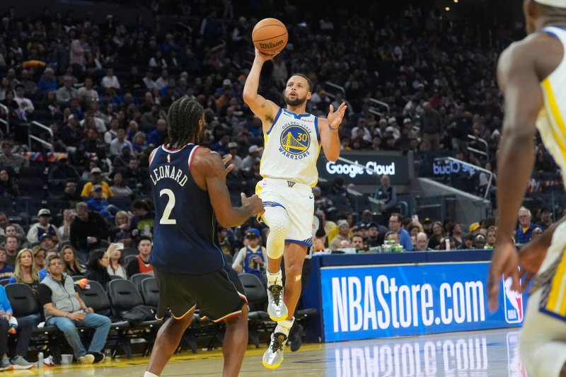 [샌프란시스코=AP/뉴시스] 미국프로농구(NBA) 골든스테이트 워리어스의 스테픈 커리. 2025.10.28.