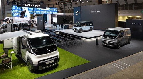 기아, 저팬모빌리티쇼서 PV5 첫 공개 (출처=연합뉴스)