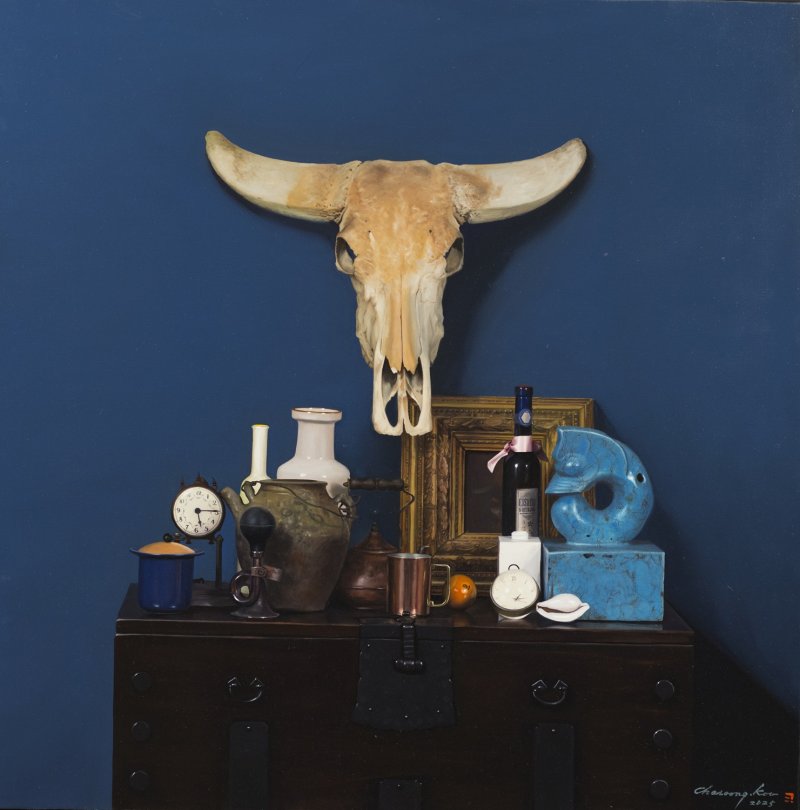 구자승,_카나다의추억 2025 Oil on canvas 100x100cm-s *재판매 및 DB 금지