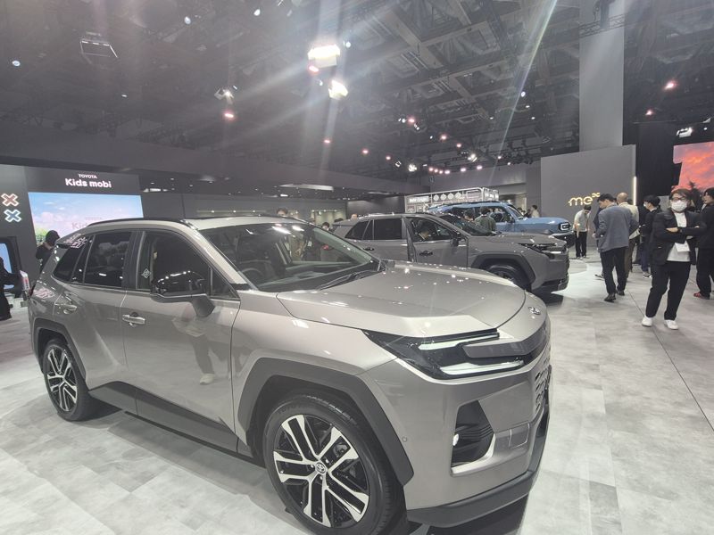 바카라사이트 장난감자동차의 스포츠유틸리티차량(SUV) RAV4. 사진=서혜진 도쿄특파원