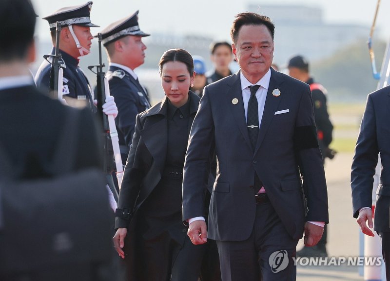 APEC 태국 총리 한국 도착 (출처=연합뉴스)