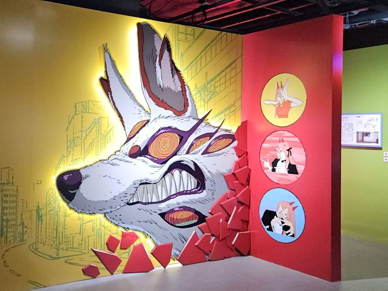 日 애니메이션 ‘체인소 맨’ 한국 전시...11월 23일까지 2주 연장