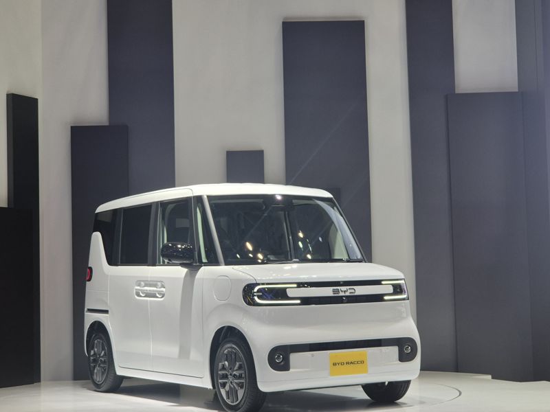 BYD의 경형 전기차(EV) '라코'. 사진=서혜진 도쿄특파원