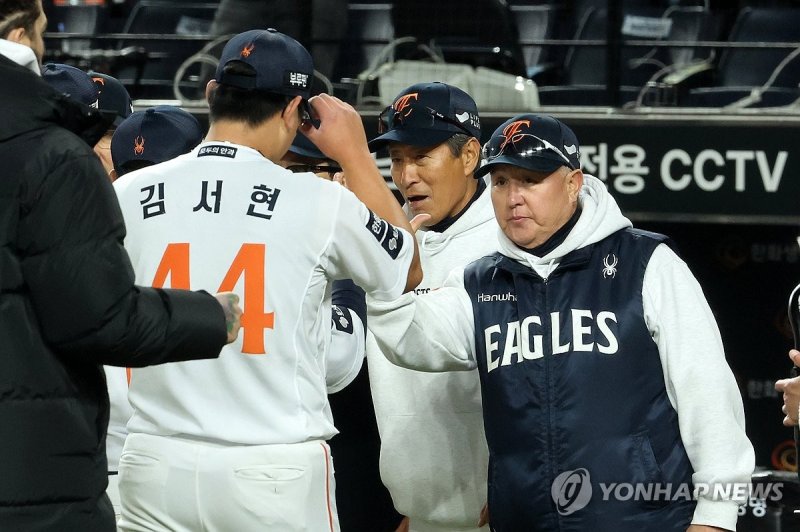 '믿음의 야구' 보답한 김서현 (출처=연합뉴스)