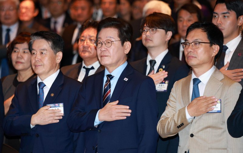 이재명 대통령 '제19회 세계한인의날 기념식' 참석 (출처=연합뉴스)