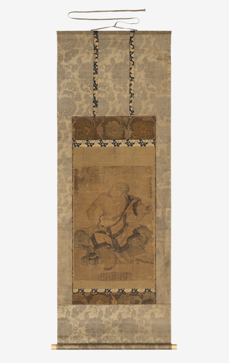 보물로 지정된 '고려 오백나한도'의 앞면(국가유산청 제공)