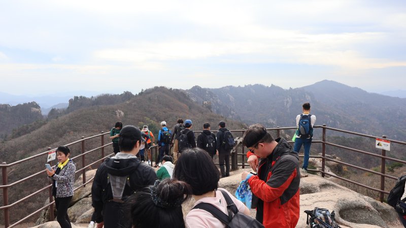 지난해 속리산 문장대 등반대회 (보은군 제공. 재판매 및 DB금지) /뉴스1