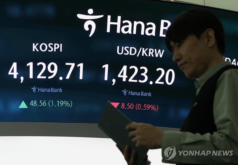 코스피 상승, 환율 하락 출발 (출처=연합뉴스)