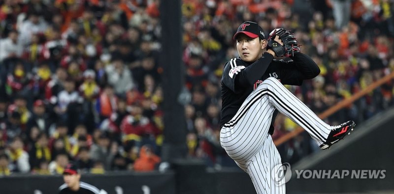 LG 손주영 역투 (출처=연합뉴스)