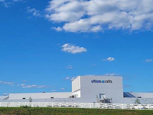 얼티엄셀즈의 미국 테네시주 배터리 공장 (출처=연합뉴스)