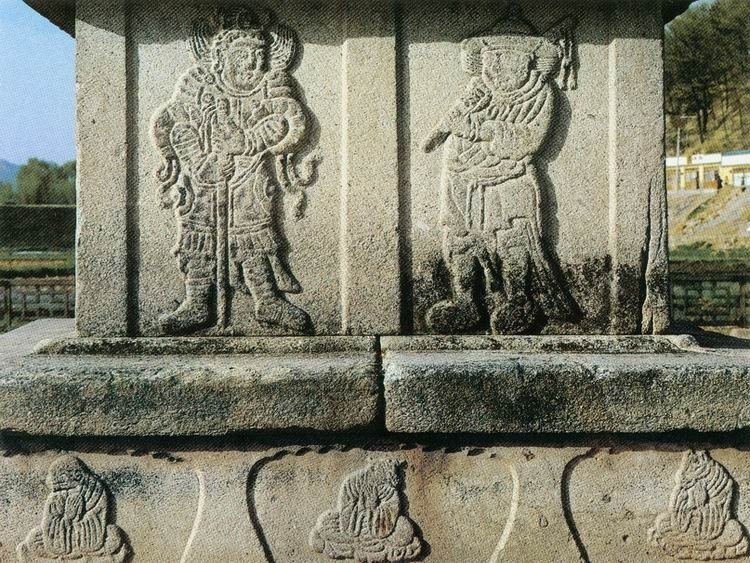 예천 개심사지 오층석탑의 기단부 (출처=연합뉴스)