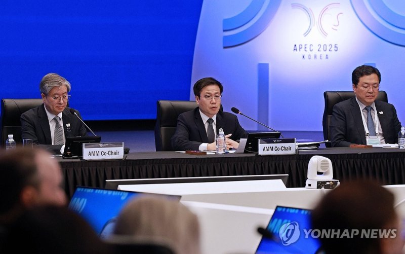 개회사하는 여한구 산업통상부 통상교섭본부장 (출처=연합뉴스)