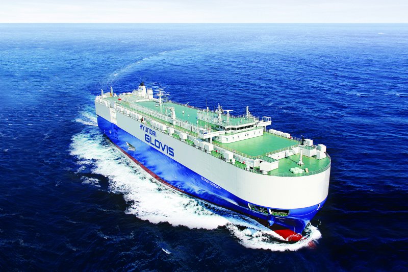 [서울=뉴시스] 현대글로비스 자동차 운반선. (사진=현대글로비스) 2025.03.27 photo@newsis.com *재판매 및 DB 금지 *재판매 및 DB 금지