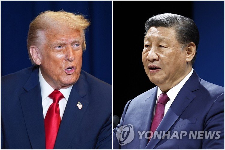 트럼프 미국 대통령(왼쪽)과 시진핑 중국 국가주석 (출처=연합뉴스)