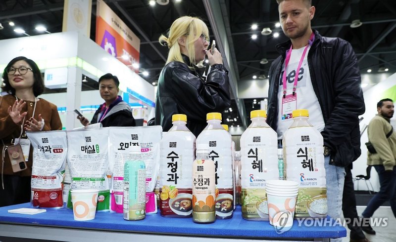 '우리 농산물도 수출 제품' (출처=연합뉴스)