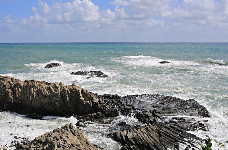 경주에서 만날 수 있는 다양한 형태의 주상절리