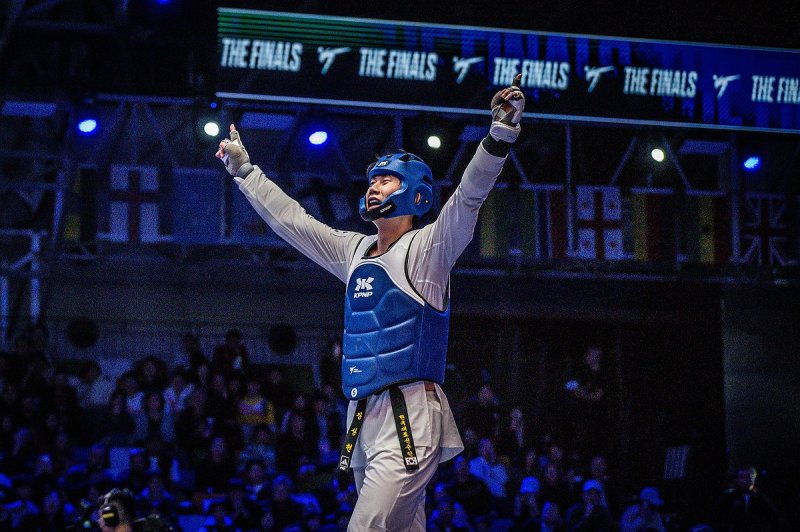 강상현, 세계태권도선수권 2회 연속 우승…남자 +87㎏급 금메달 (출처=연합뉴스)