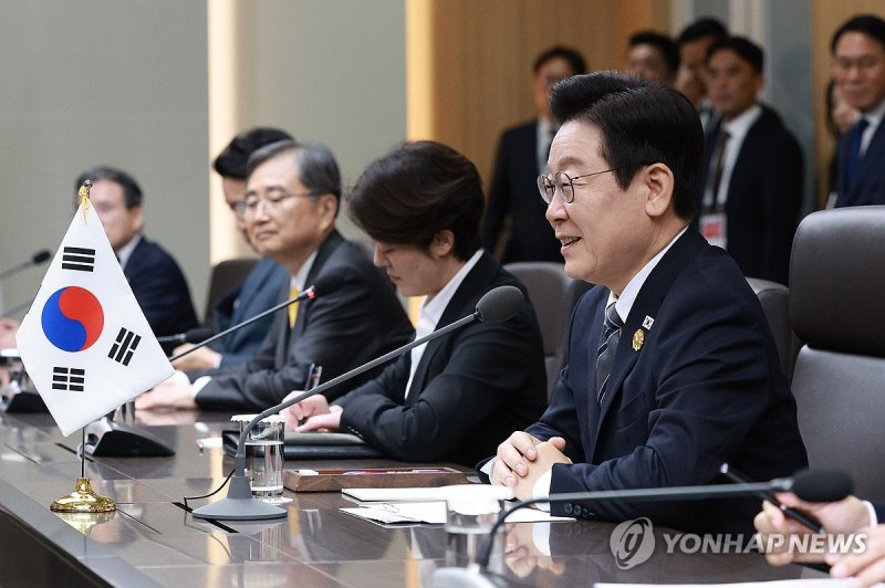 한일 정상회담, 발언하는 이재명 대통령 (출처=연합뉴스)