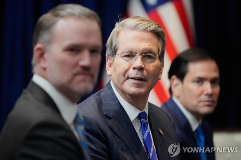 베선트 재무장관 (출처=연합뉴스)