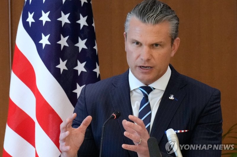 헤그세스 미국 국방부 장관 (출처=연합뉴스)