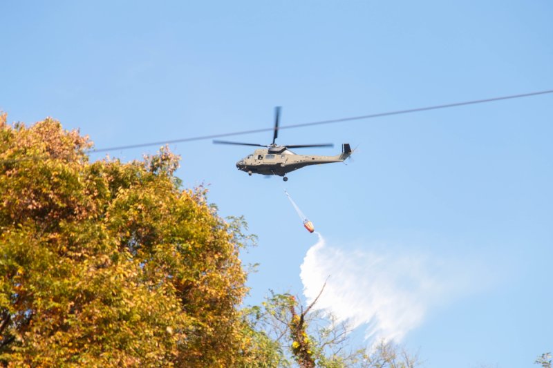 산불 진화 훈련 모습 (출처=연합뉴스)