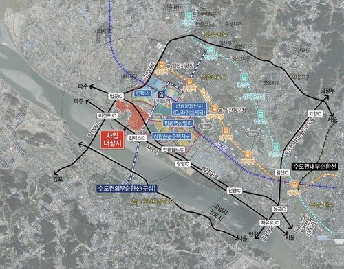 고양 일산테크노밸리 위치도 (출처=연합뉴스)