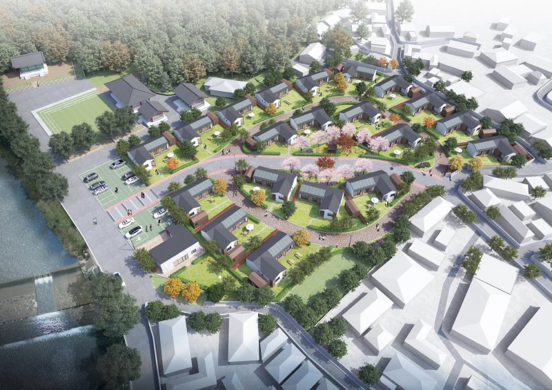 [부여=뉴시스] 충남 부여군 농촌리브투게더 조감도. (사진=부여군 제공) 2025.10.31. photo@newsis.com *재판매 및 DB 금지