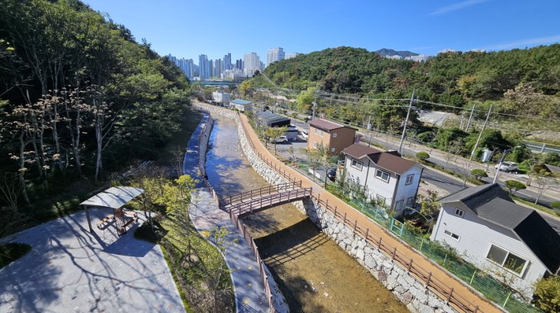 기장군 삼성천 산책로 전경.(기장군 제공. 재판매 및 DB금지)