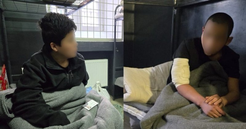 쿠르스크에서 우크라이나군에 포로로 잡힌 북한군.(사진: 대한민국 국회의원 유용원 의원 페이스북, NK뉴스 편집)