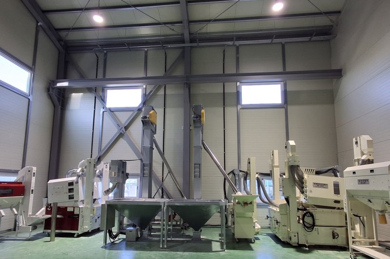 익산 콩 선별장 (출처=연합뉴스)