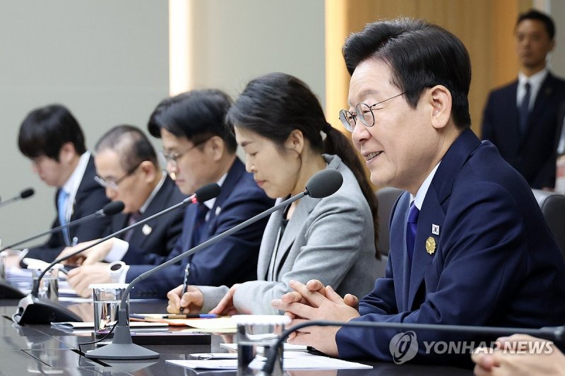 이재명 대통령, UAE 왕세자 면담 (출처=연합뉴스)