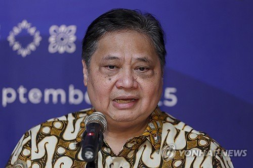 아이를랑가 하르타르토 인도네시아 경제조정부 장관 (출처=연합뉴스)