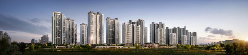 운정 아이파크 시티 투시도. *재판매 및 DB 금지