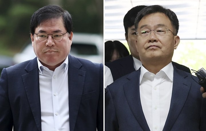 유동규(왼쪽)-김만배 (출처=연합뉴스)