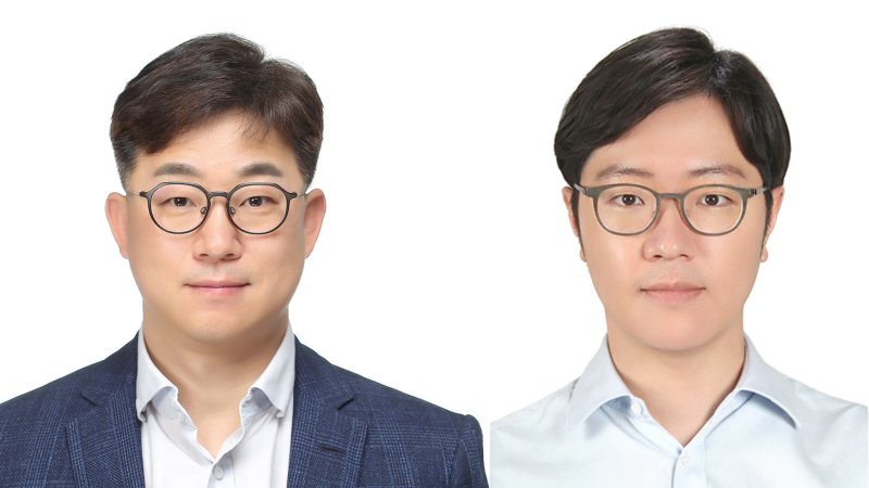 SK텔레콤 유경상 신임 AI CIC장(오른쪽), 정석근 CIC장 (SKT 제공)