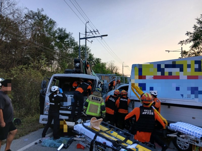 사고 현장 (출처=연합뉴스)