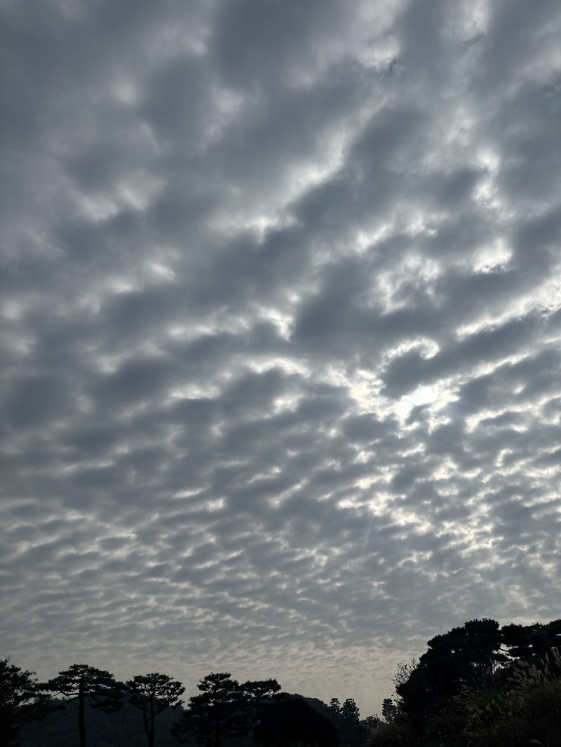 경기 포천시 일대 하늘 모습. 2025.10.31/뉴스1 ⓒ News1 이상휼 기자