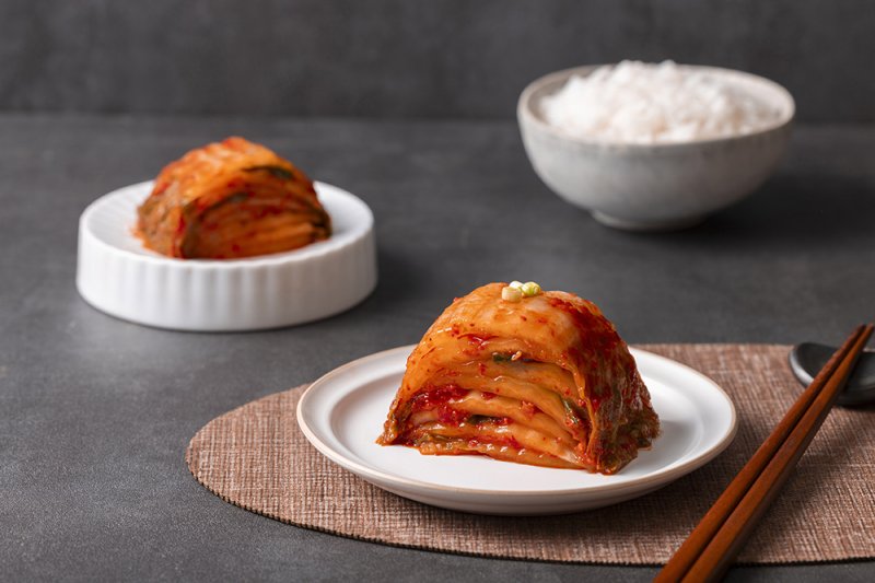 [서울=뉴시스] 서울드래곤시티의 포기김치. photo@newsis.com